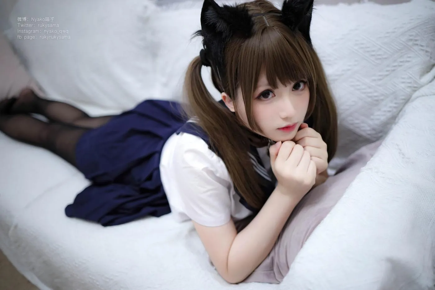 Nyako喵子 – NO.08 水手服 [47P]插图2